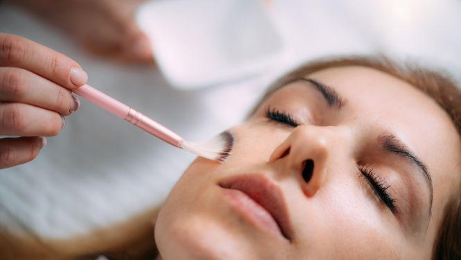 Chemical Peel Patient
